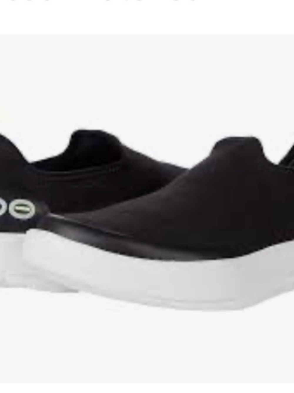 OOFOS OOmg Eezee low Black Slip-On Athletic Shoes.  Gently used SZ 7.5 - Picture 7 of 8